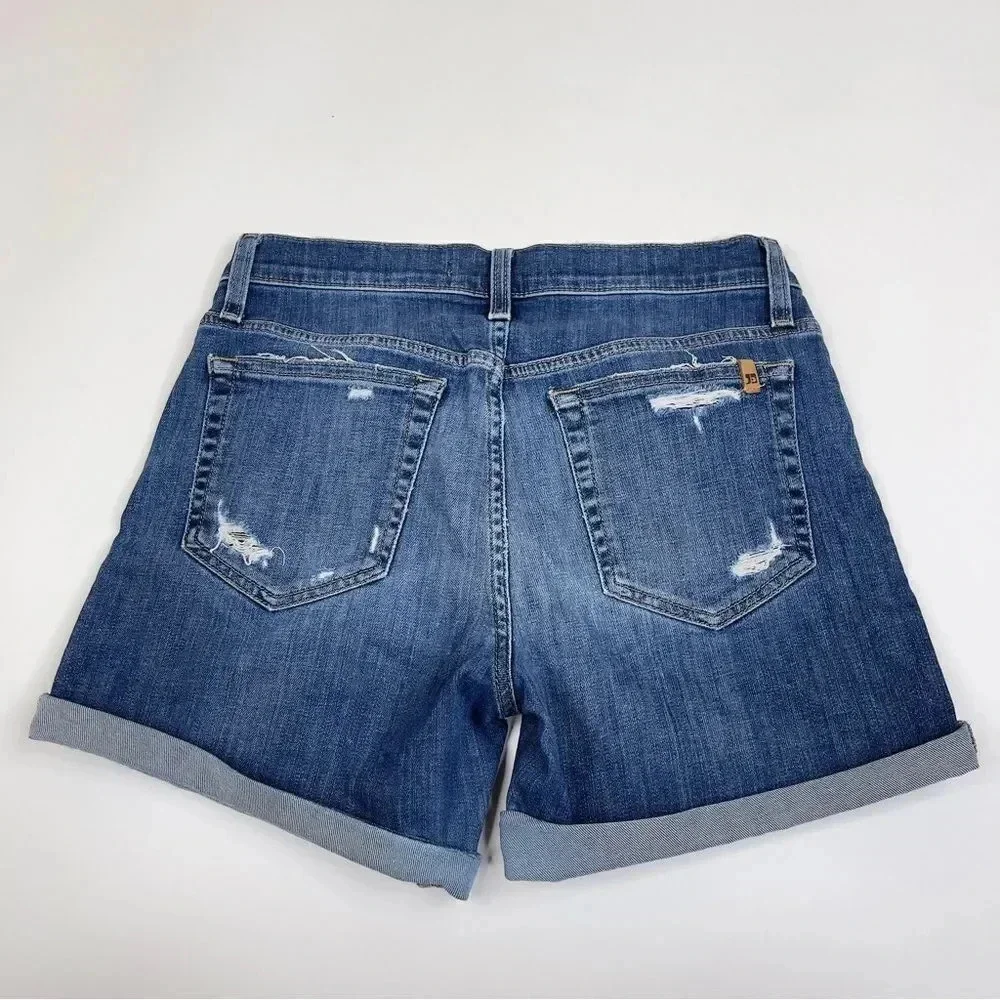 Joe’s Jeans Cut Short Denim Shorts Stella Wash